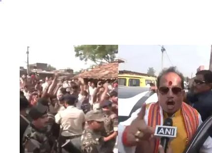 बिहार: उपमुख्यमंत्री सिन्हा का आरोप, लखीसराय में राजद समर्थकों ने उनके काफिले पर हमला किया